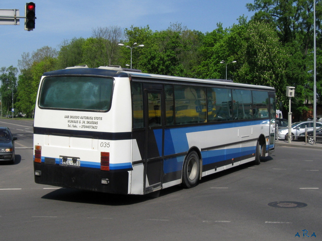 Литва, Van Hool T8 Alizée 210 № 035