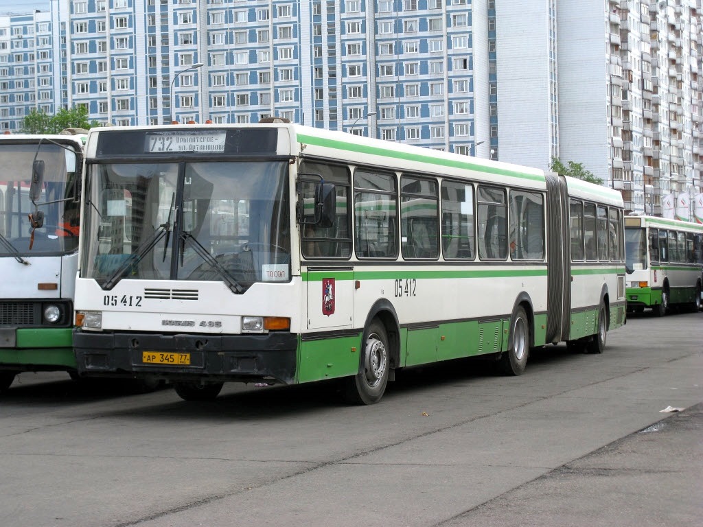 Москва, Ikarus 435.17 № 05412