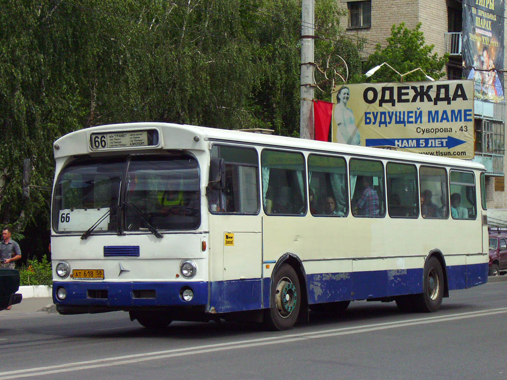 Пензенская область, Mercedes-Benz O305 № АТ 618 58