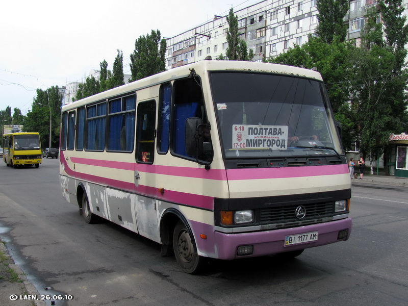 Poltava region, BAZ-A079.23 "Malva" № BI 1177 AM