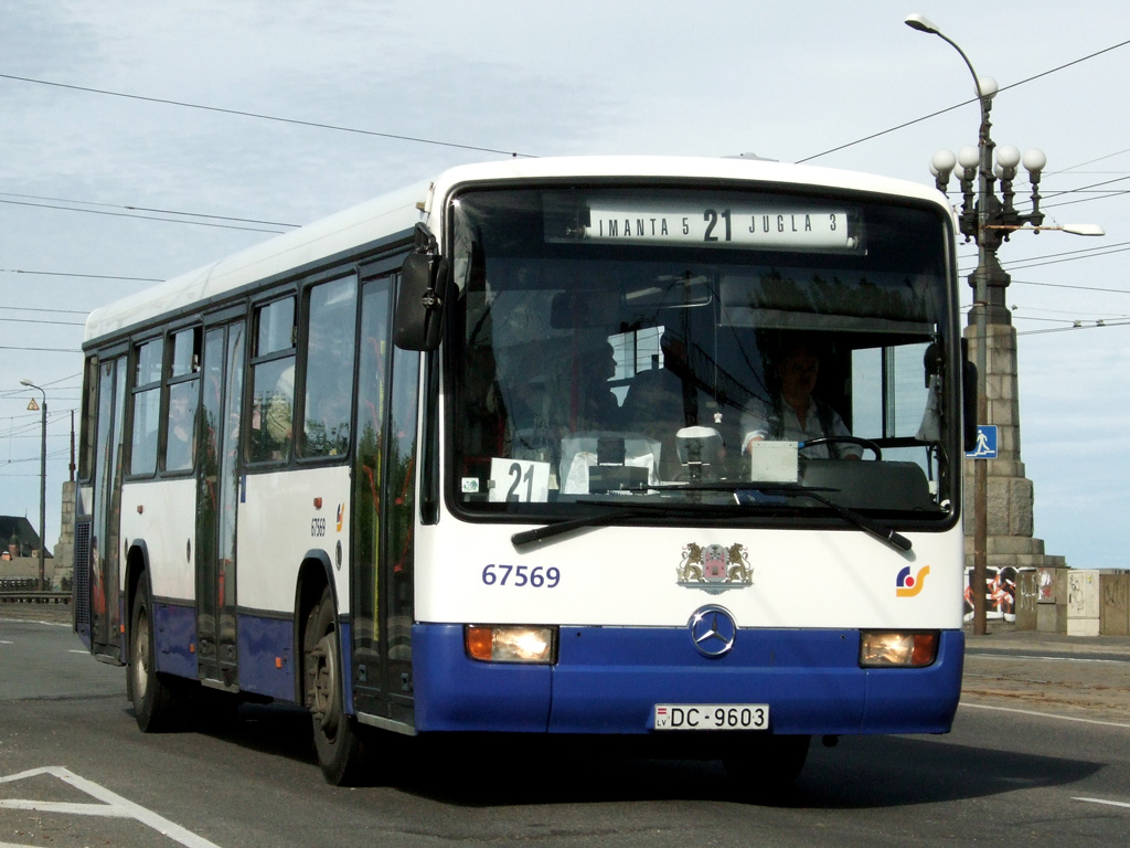 Латвия, Mercedes-Benz O345 № 67569