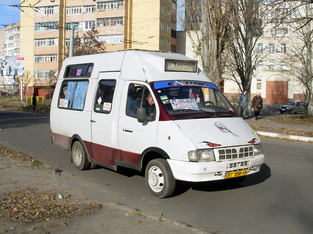Херсонская область, Рута СПВ-16 (СПВ-33021.01-16) № BT 1058 AA