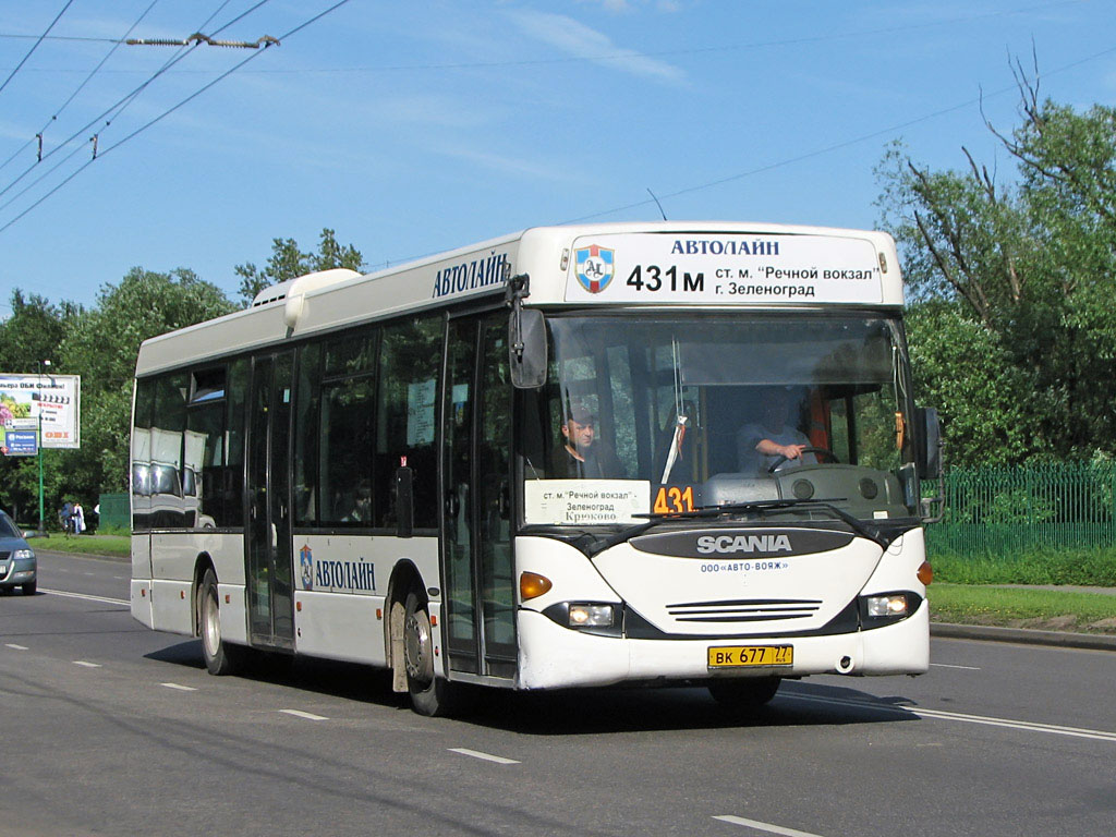 Moskwa, Scania OmniLink I (Scania-St.Petersburg) Nr ВК 677 77