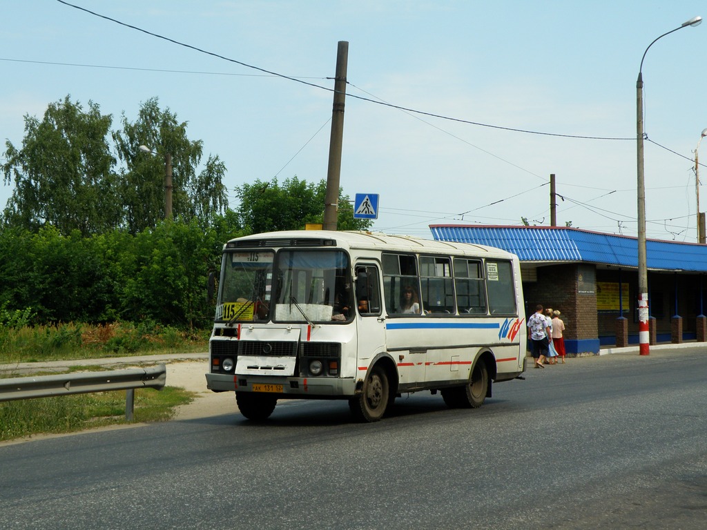 Нижегородская область, ПАЗ-32054 № АК 131 52