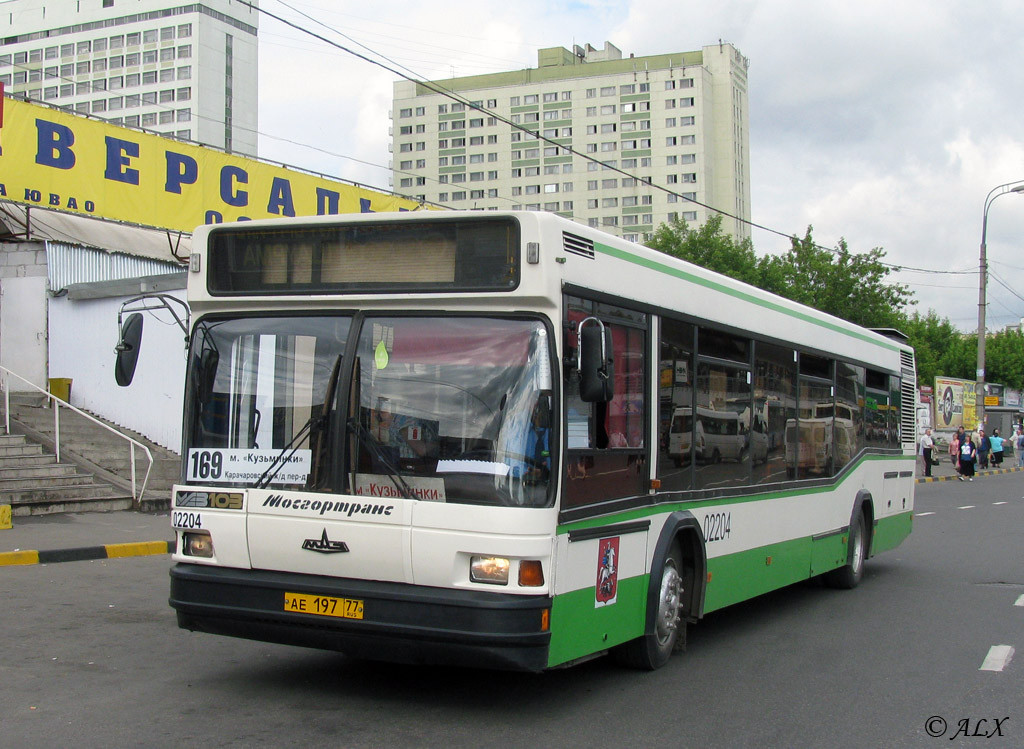 Moszkva, MAZ-103.060 sz.: 02204