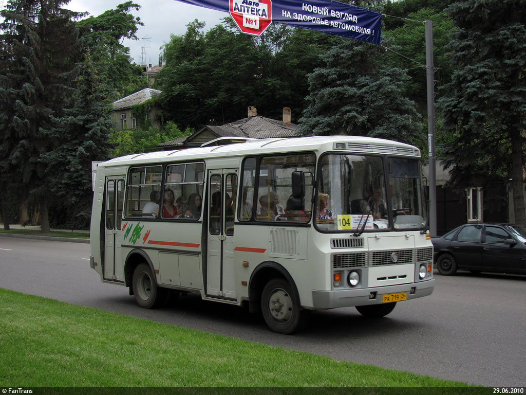 Ставропольский край, ПАЗ-32054-07 № РА 719 26