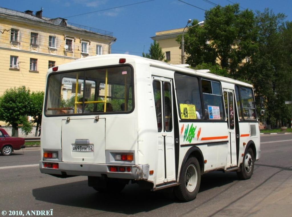 Нижегородская область, ПАЗ-32054 № А 693 УН 152