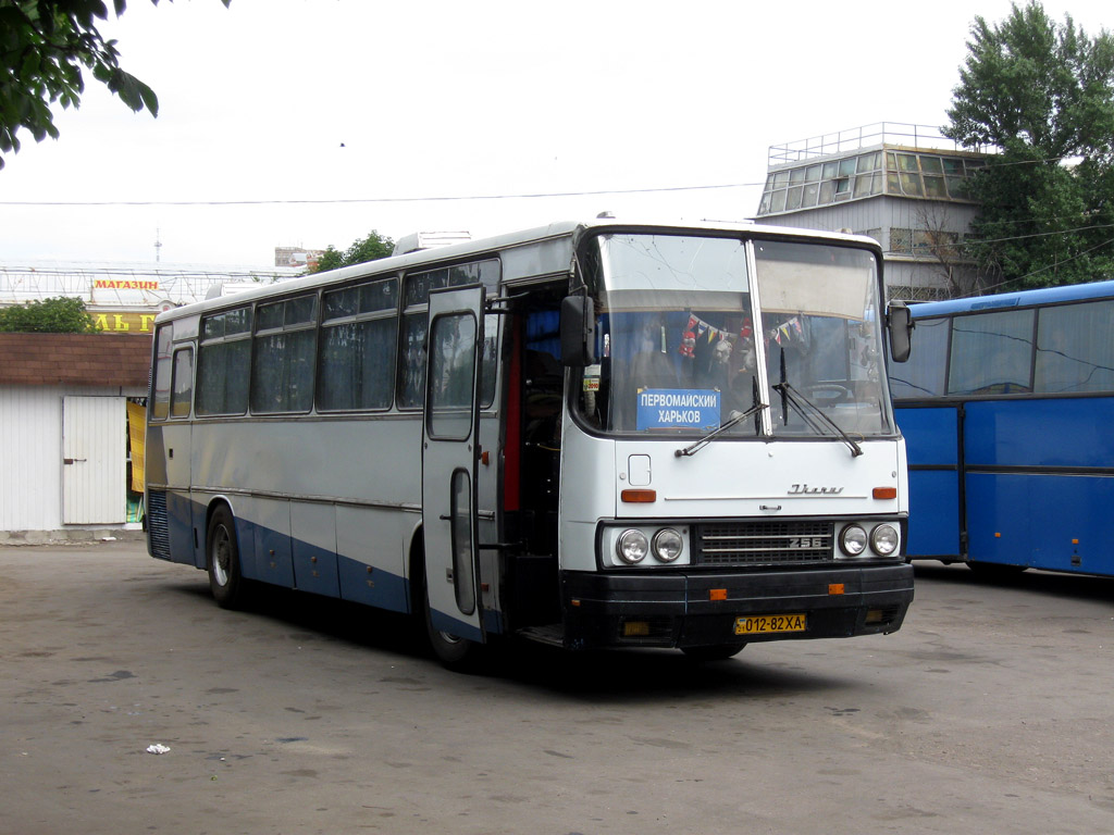 Харьковская область, Ikarus 256.55A № 012-82 ХА