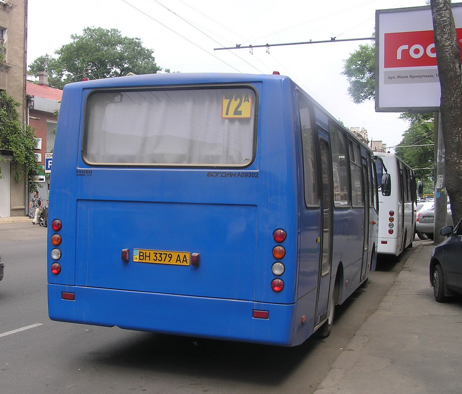 Одесская область, Богдан А09302 № BH 3379 AA