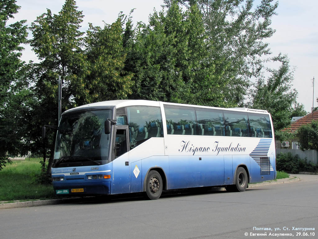 Полтавская область, Irizar Century 12.35 № BI 2055 AA