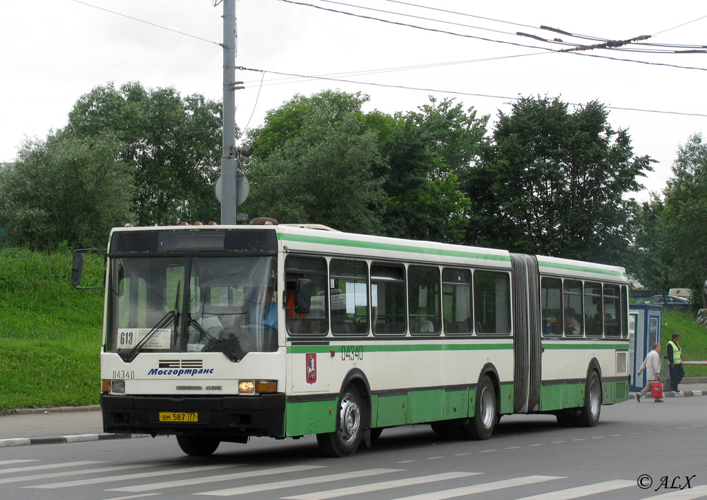 Москва, Ikarus 435.17 № 04340