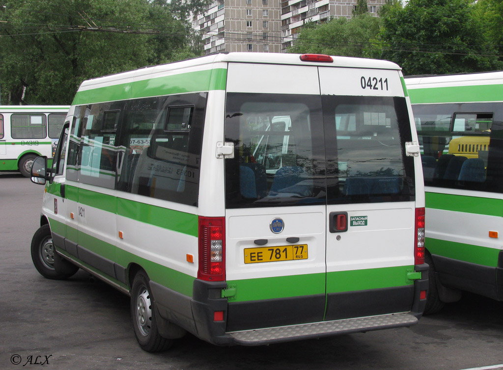 Москва, FIAT Ducato 244 CSMMC-RLL, -RTL № 04211