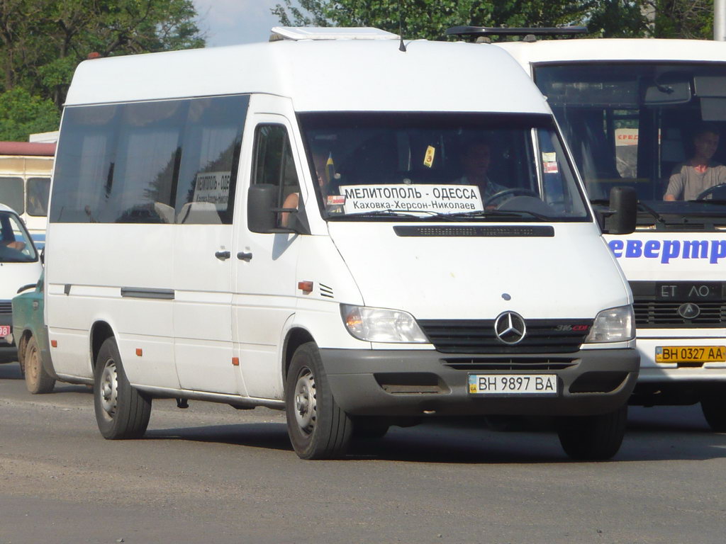 Одесская область, Mercedes-Benz Sprinter W903 313CDI № BH 9897 BA