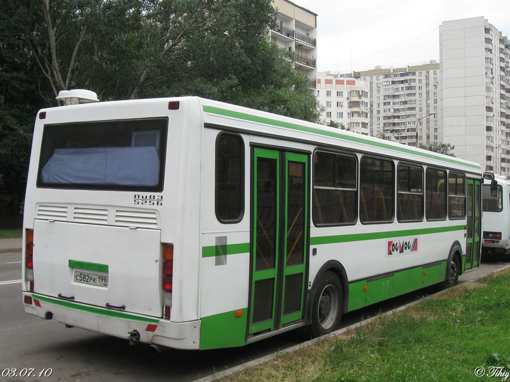 Moskwa, LiAZ-5256.36-01 Nr С 582 РК 199