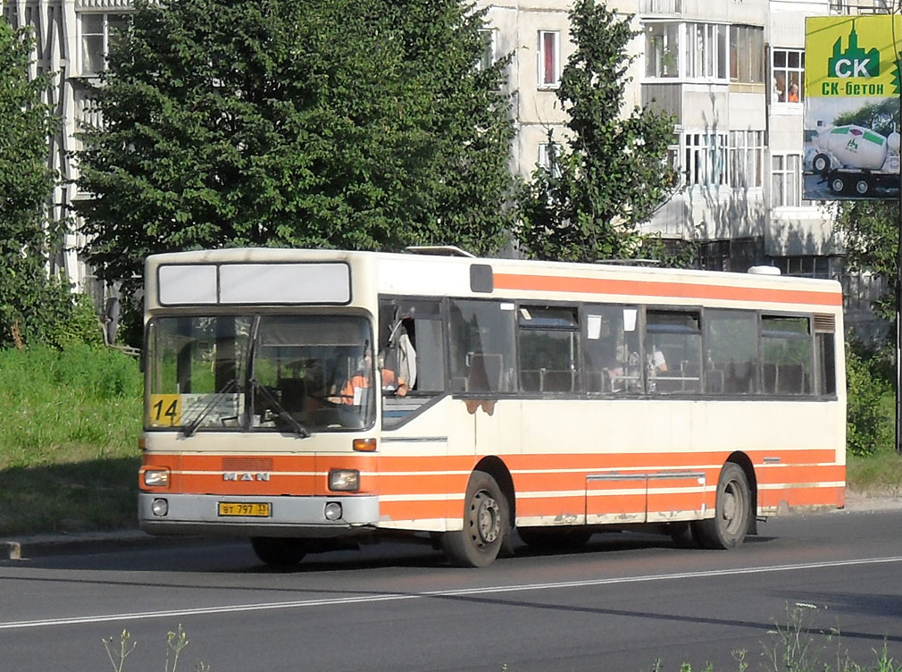 Владимирская область, MAN 791 SL202 № ВТ 797 33