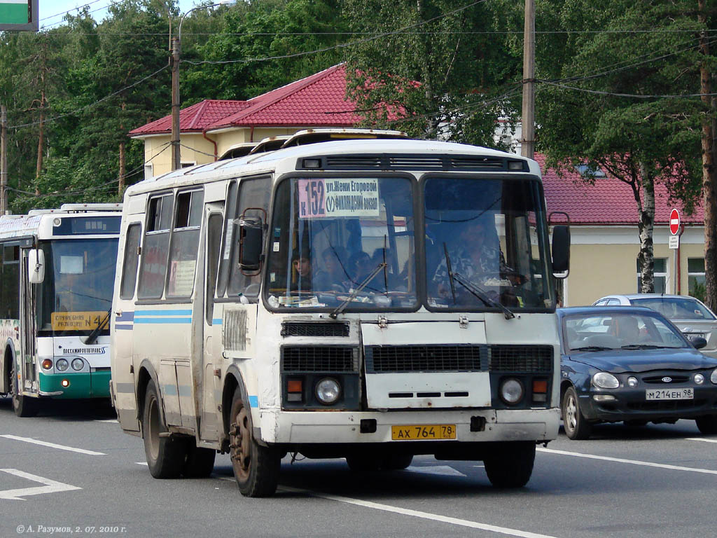 Санкт-Пецярбург, ПАЗ-32053 № АХ 764 78