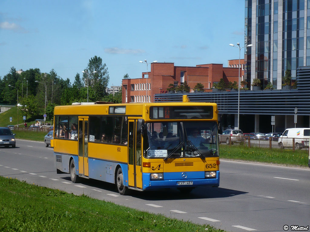 Литва, Mercedes-Benz O405 № 652