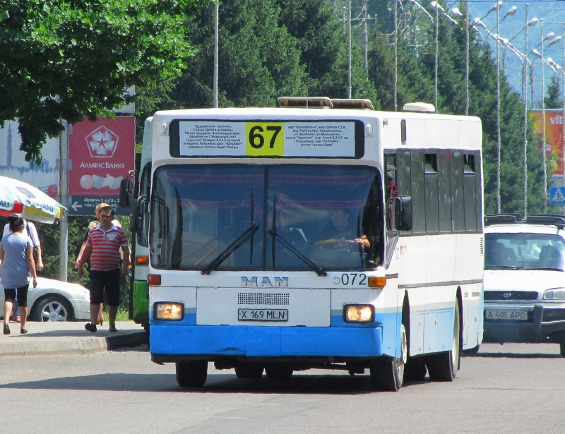 Алматы, MAN 791 SL202 № X 169 MLN