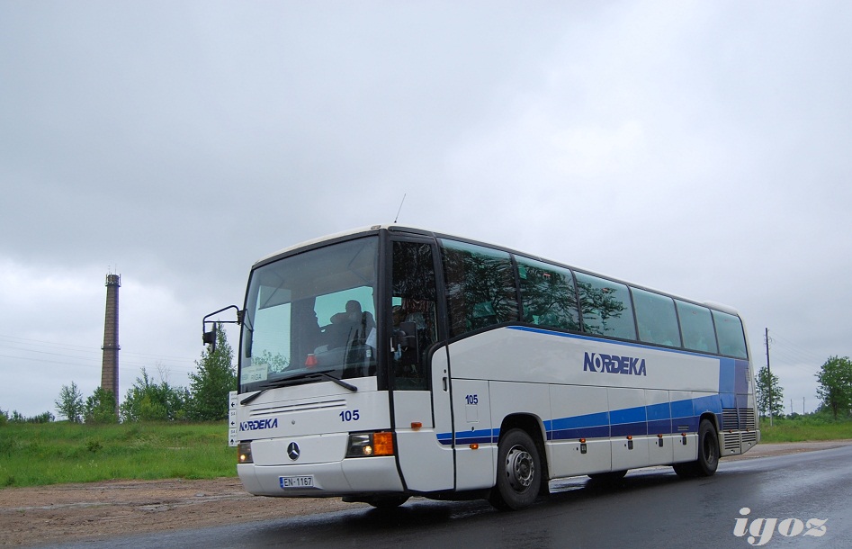 Латвия, Mercedes-Benz O404-15RHD-L № 105