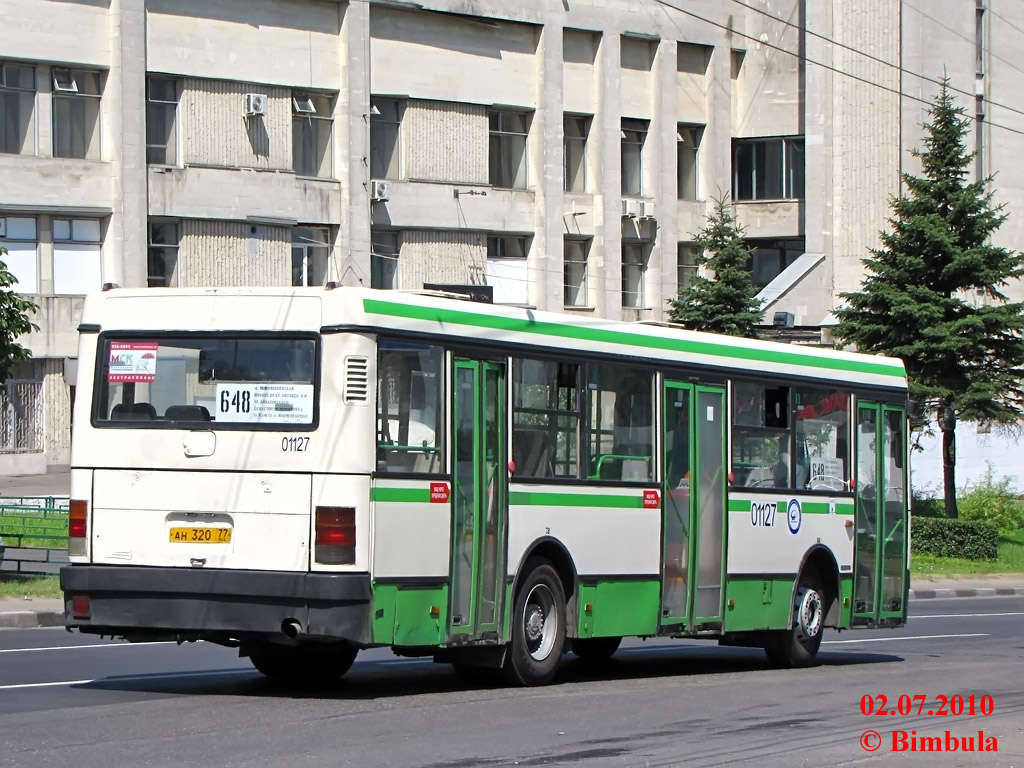 Москва, Ikarus 415.33 № 01127