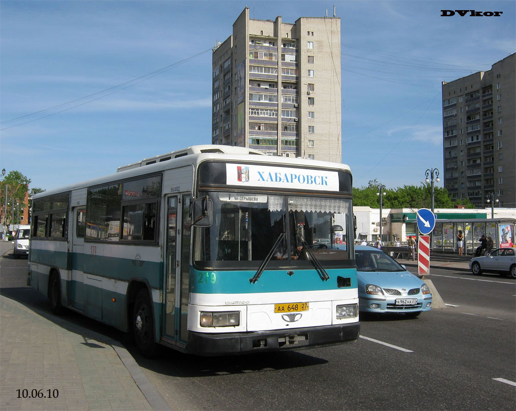 Хабаровский край, Daewoo BS106 Royal City (Busan) № 279