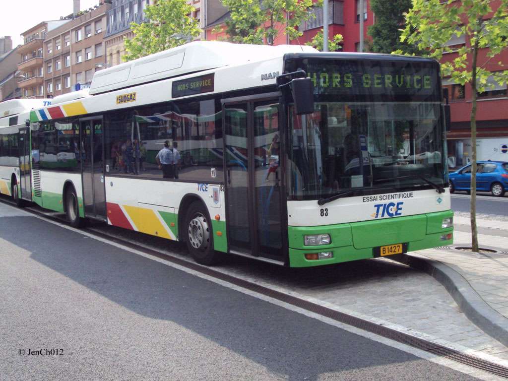 Luxembourg, MAN A21 NL313 CNG № 83