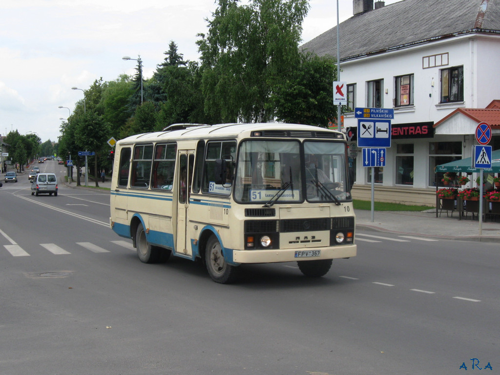 Литва, ПАЗ-3205-110 № 10