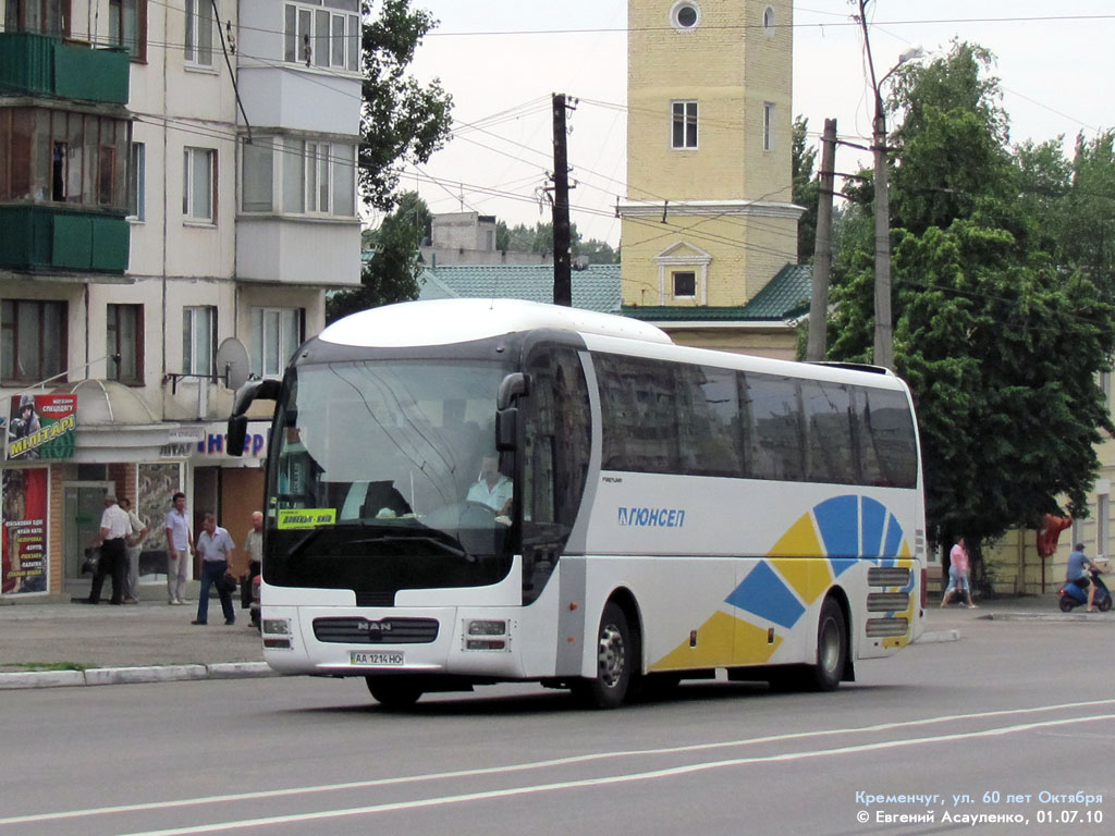 Киев, MAN R07 Fortuna RHC414 № AA 1214 HO