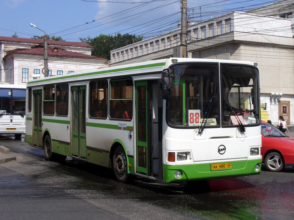 Кировская область, ЛиАЗ-5256.45 № АК 480 43