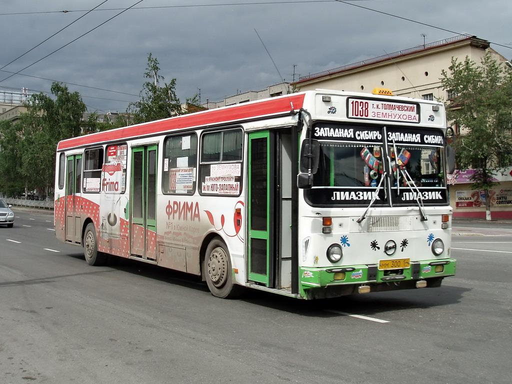 Novosibirsk region, LiAZ-5256.35 Nr. ММ 300 54 — Nuotrauka — Autobusų  transportas