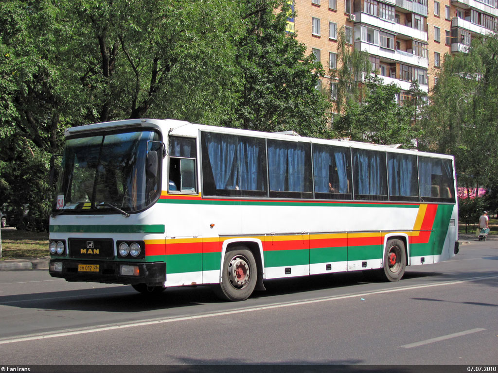 Московская область, MAN 197 SR240 № СМ 012 26