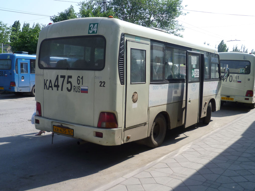 Ростовская область, Hyundai County SWB C08 (РЗГА) № 22