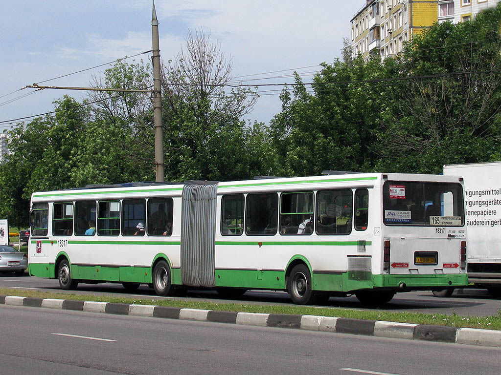 Москва, ЛиАЗ-6212.01 № 18317