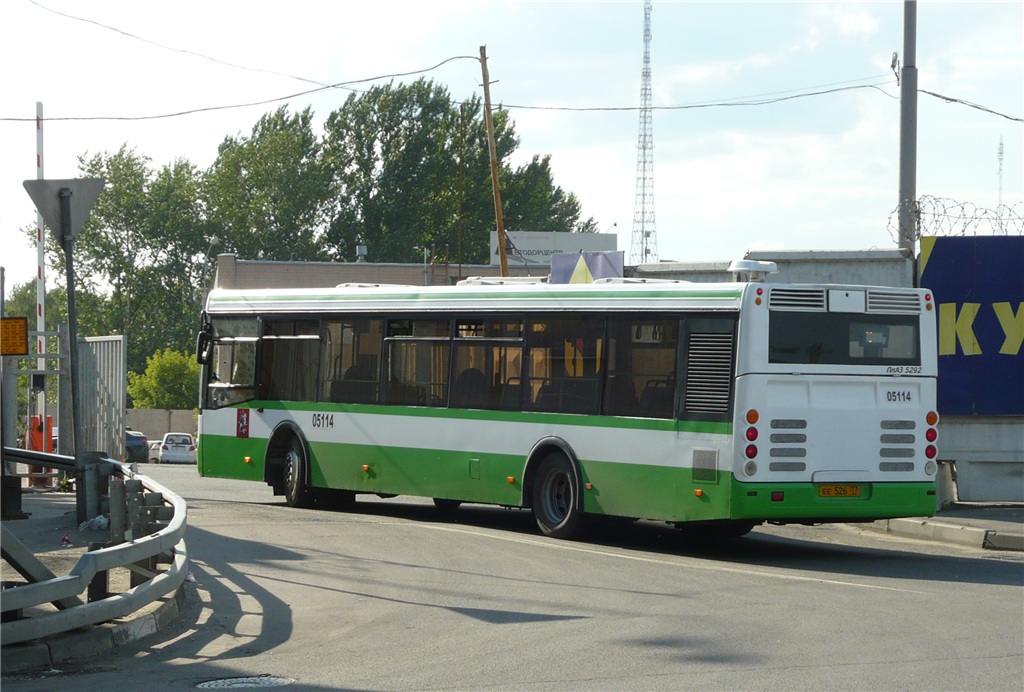 Moscow, LiAZ-5292.20 № 05114