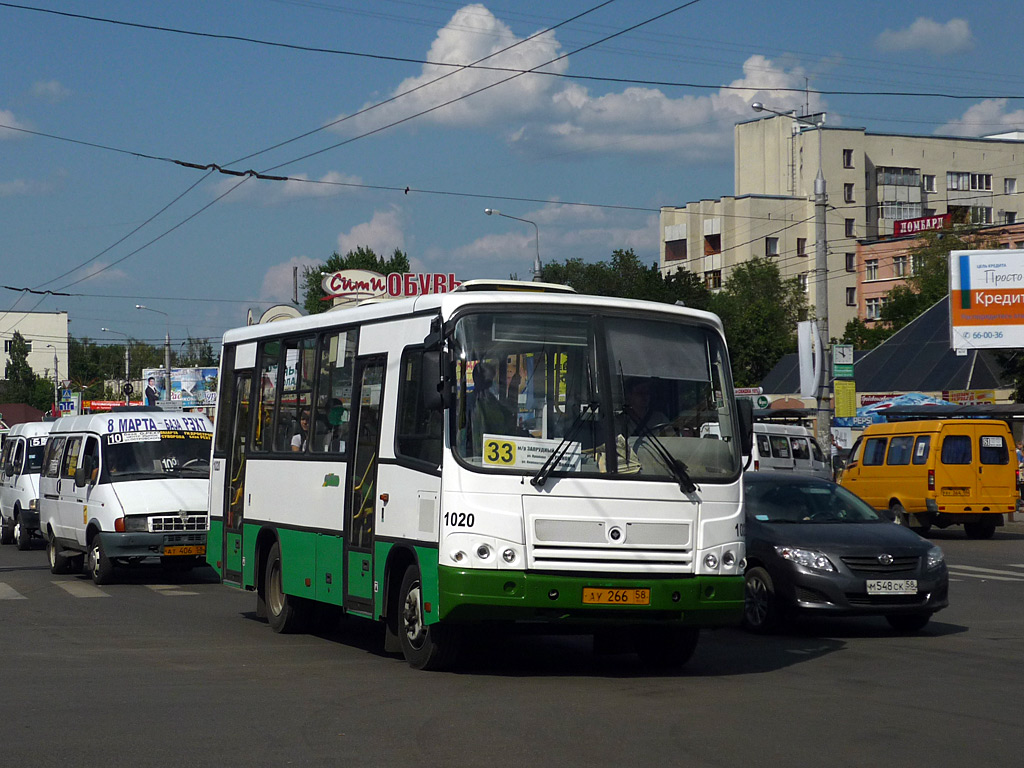 Penza region, PAZ-320402-03 Nr. 1020