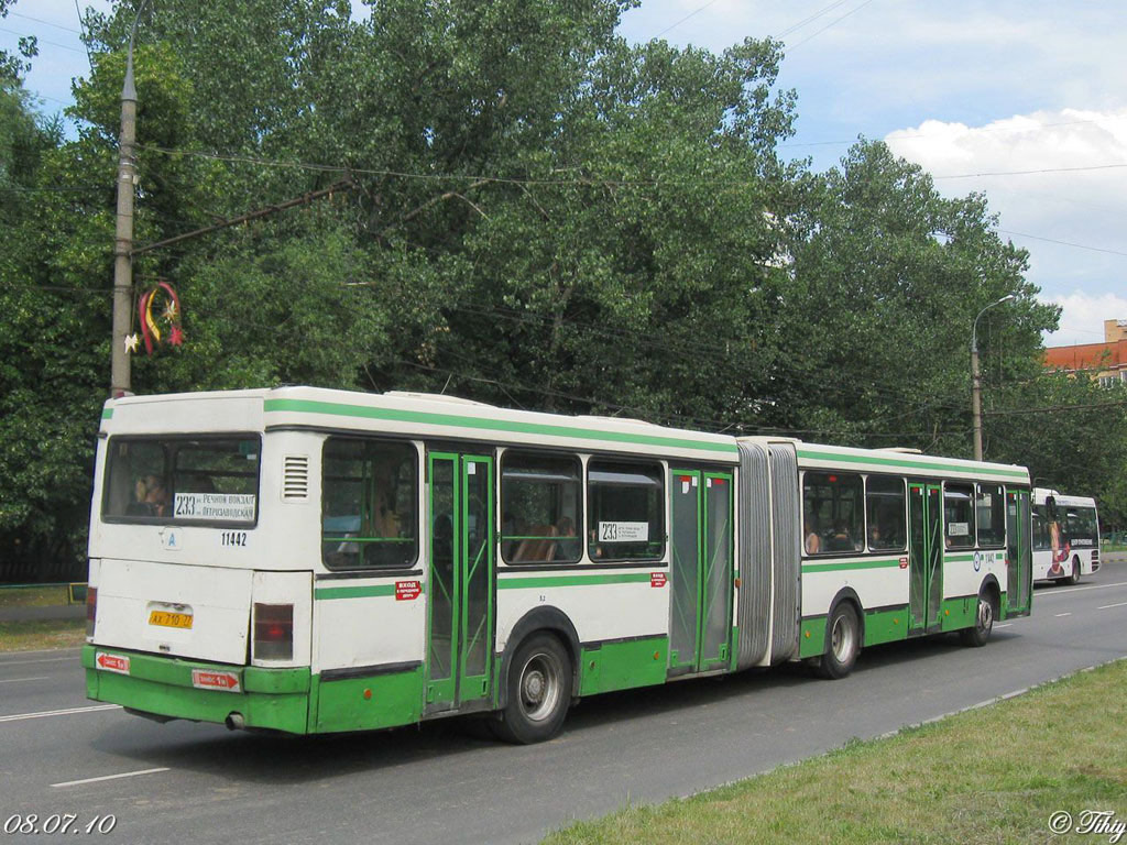 Moscow, Ikarus 435.17 # 11442