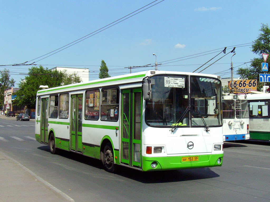 Пензенская область, ЛиАЗ-5256.45 № АУ 153 58