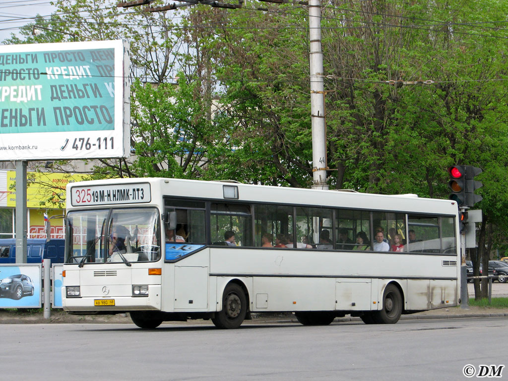 Липецкая область, Mercedes-Benz O405 № АВ 980 48