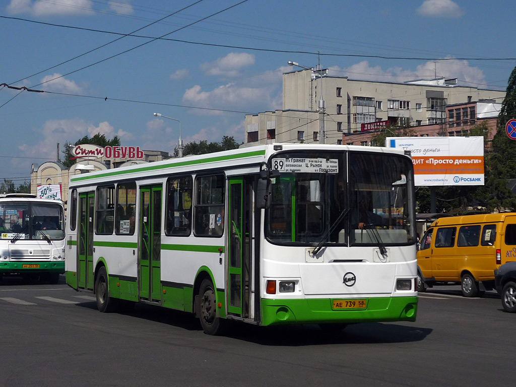 Пензенская область, ЛиАЗ-5256.45 № АЕ 739 58