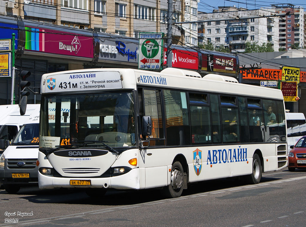 Москва, Scania OmniLink I (Скания-Питер) № ВК 677 77