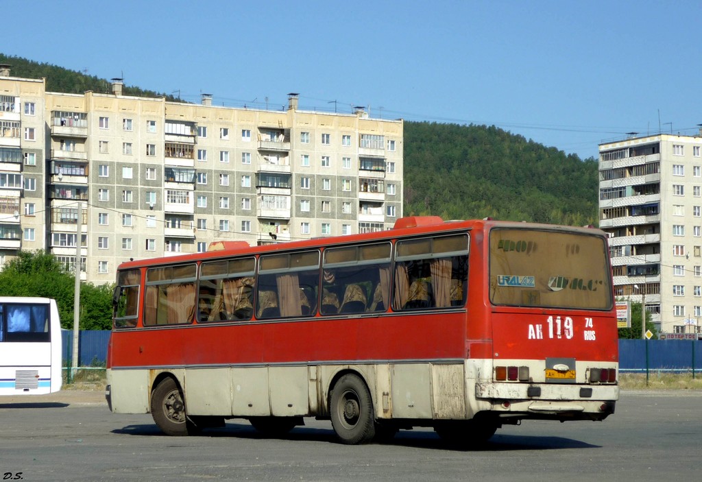 Челябинская область, Ikarus 256.75 № АН 119 74