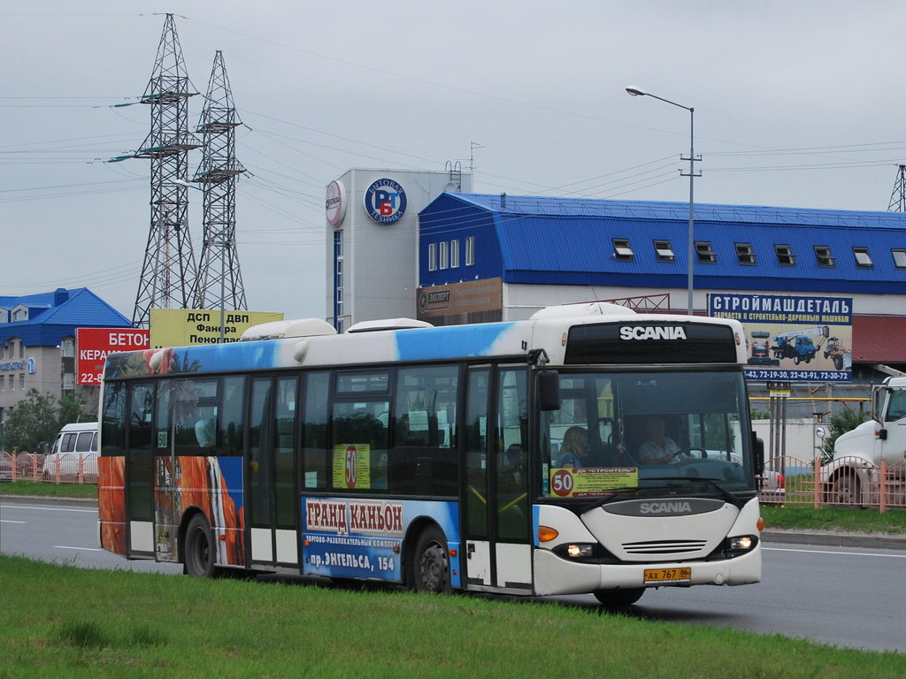 Khanty-Mansi AO, Scania OmniLink I (Scania-St.Petersburg) Nr. АХ 767 86