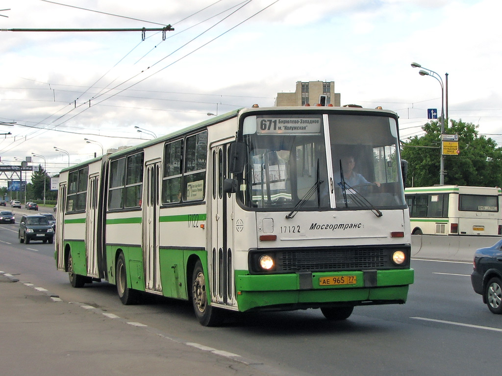 Москва, Ikarus 280.33M № 17122