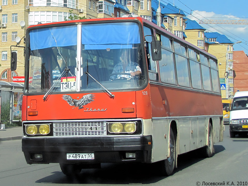 Омская область, Ikarus 256 № Р 489 АТ 55