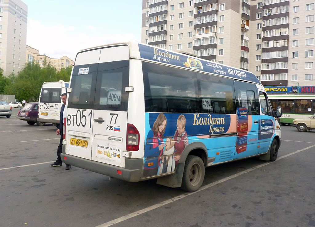 Москва, Самотлор-НН-323770 (MB Sprinter 411CDI) № ВТ 051 77