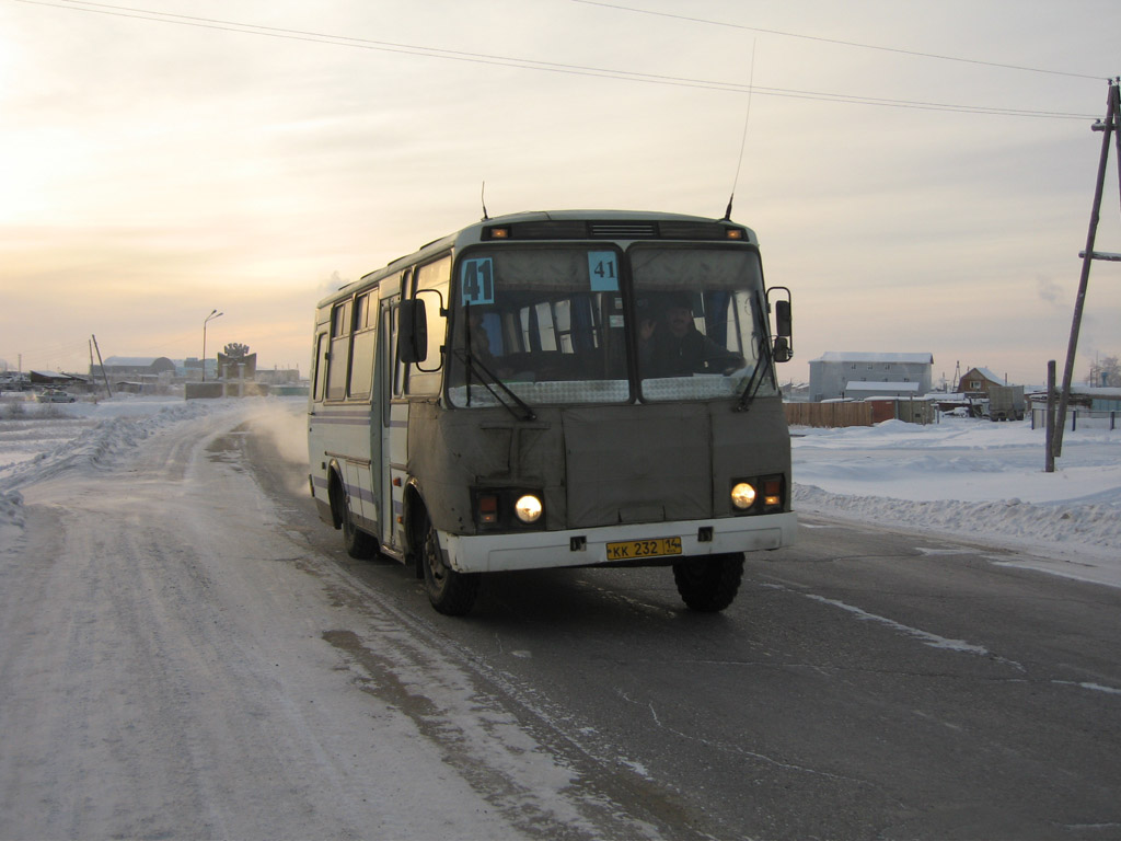 Саха (Якутия), ПАЗ-32053-50 № КК 232 14