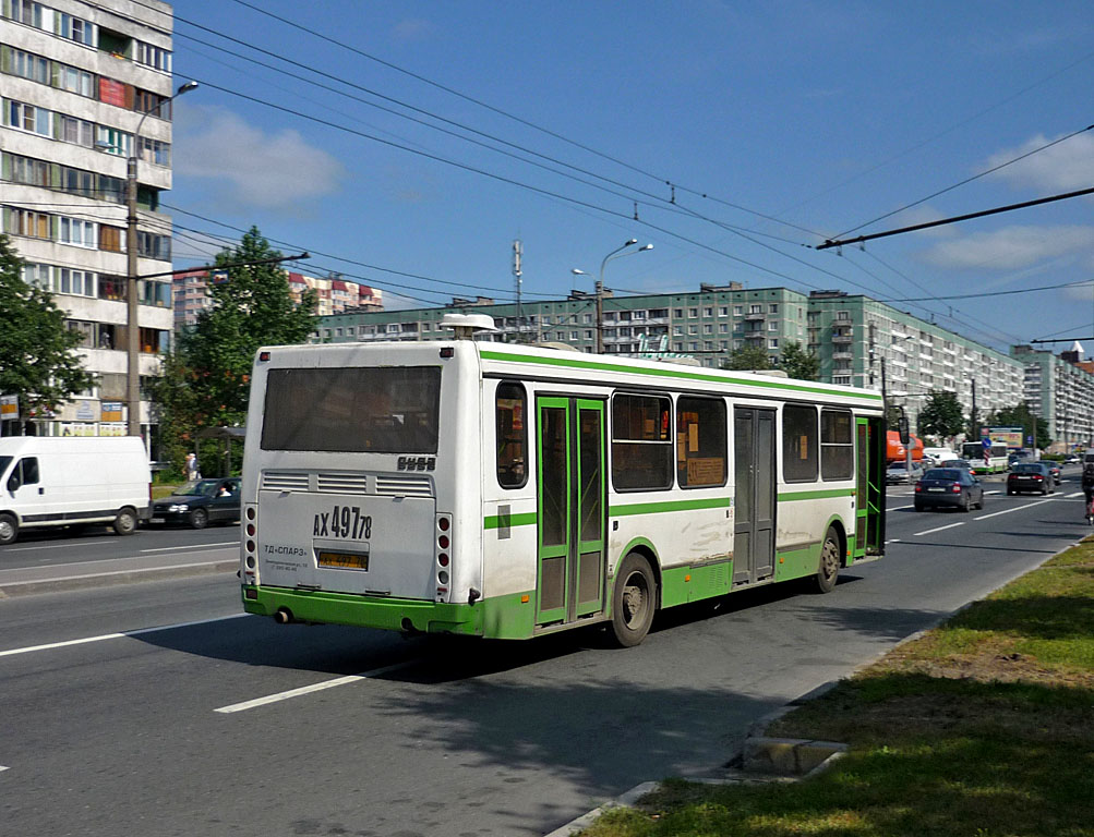 Санкт-Петербург, ЛиАЗ-5256.26 № АХ 497 78