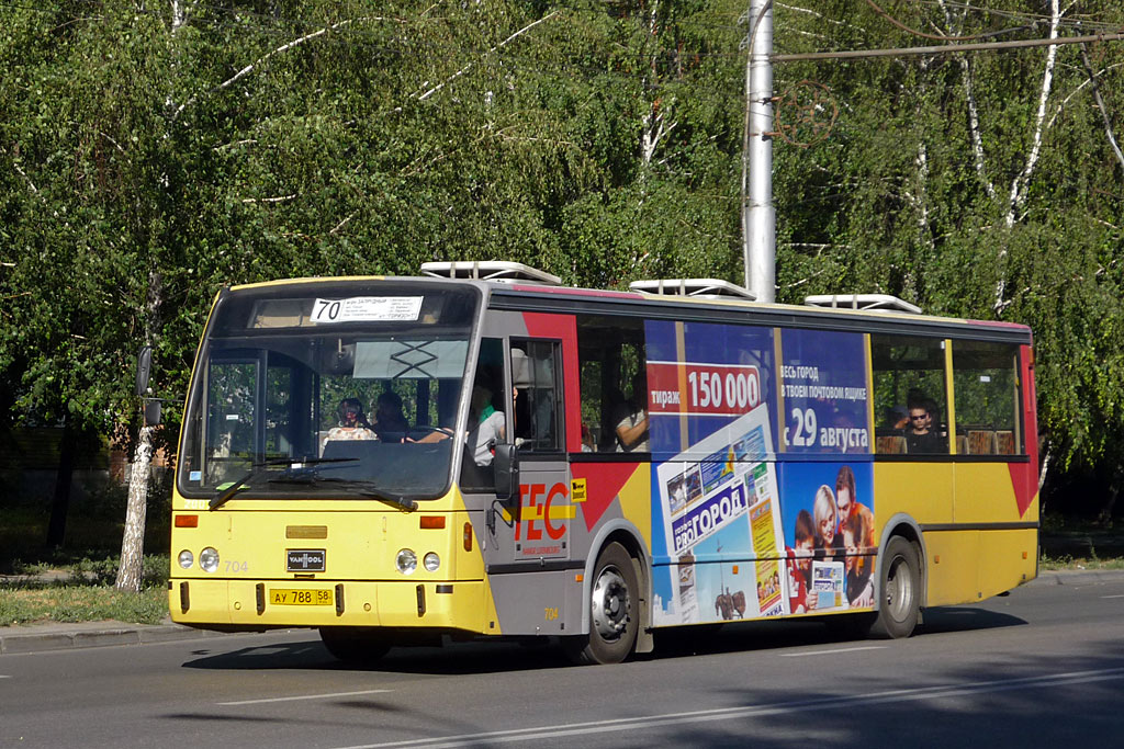 Obwód penzeński, Van Hool A600 Nr АУ 788 58