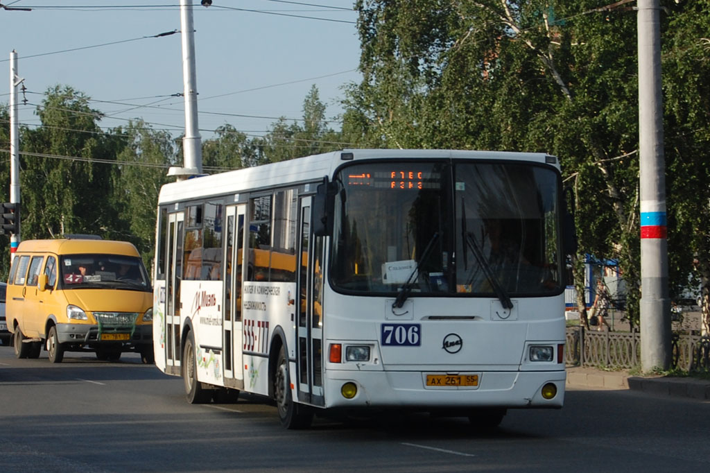 Омская область, ЛиАЗ-5293.00 № 706