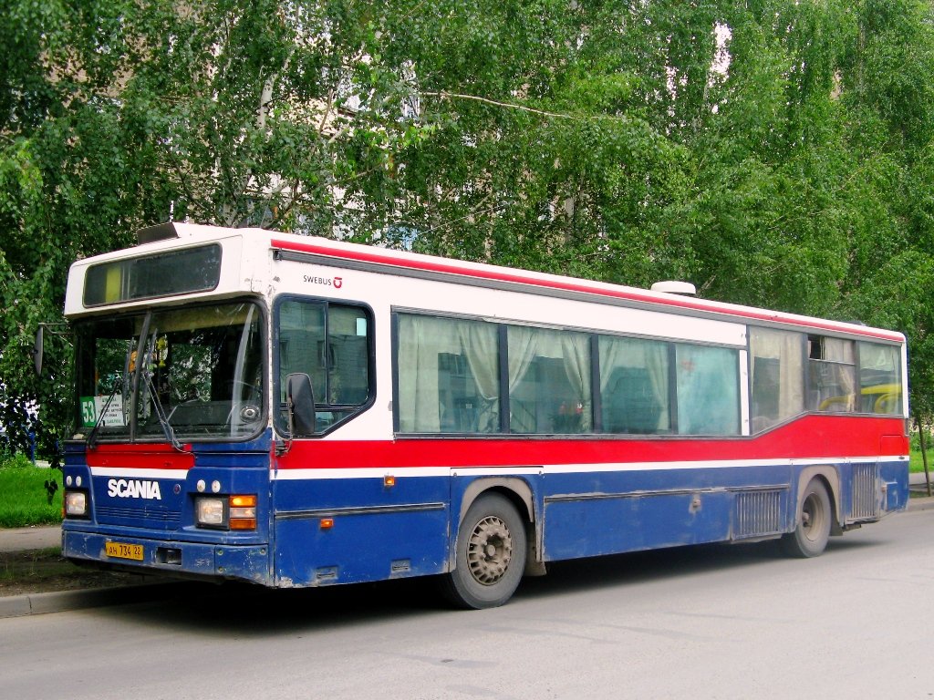 Алтайский край, Scania CN113CLL MaxCi № АН 734 22